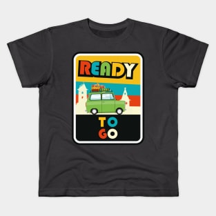 Ready to go on a trip. Kids T-Shirt